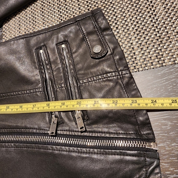 Ana faux leather moto jacket - Picture 8 of 8